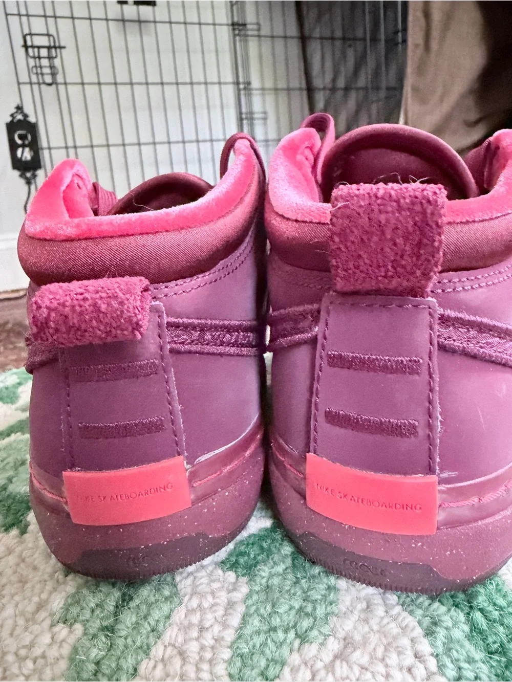 Nike Leo Baker Red Skate Sneaker